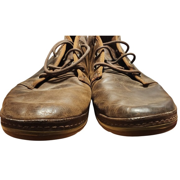 Teva Mens Cedar Canyon Waxed Brown Leather Lace Up Boots Size 12 - Picture 4 of 6